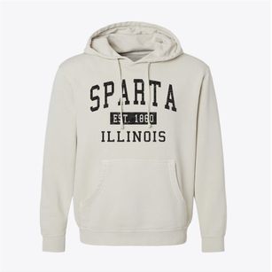 Sparta Illinois Classic Established Pigment-Dyed Hoodie