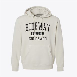 Ridgway Colorado Classic Established Pigment-Dyed Hoodie