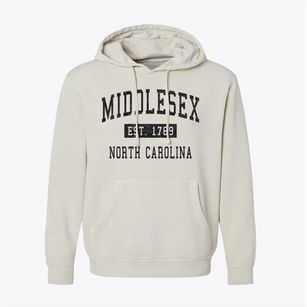 Middlesex North Carolina Classic Established Pigment-Dyed Hoodie