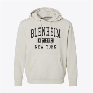 Blenheim New York Classic Established Pigment-Dyed Hoodie