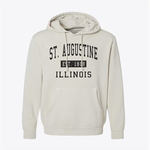 St. Augustine Illinois Classic Established Pigment-Dyed Hoodie
