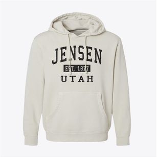 Jensen Utah Classic Established Pigment-Dyed Hoodie