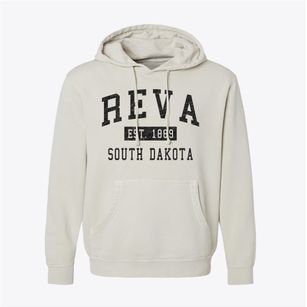 Reva South Dakota Classic Established Pigment-Dyed Hoodie