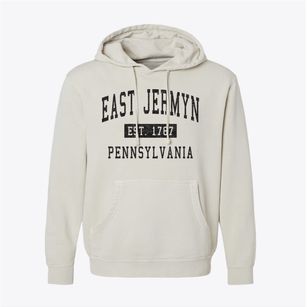 East Jermyn Pennsylvania Classic Established Pigment-Dyed Hoodie