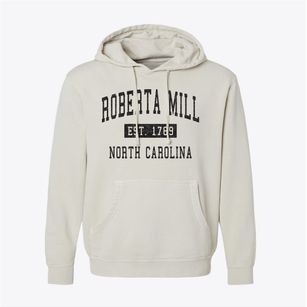 Roberta Mill North Carolina Classic Established Pigment-Dyed Hoodie