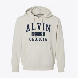 Alvin Georgia Classic Established Pigment-Dyed Hoodie
