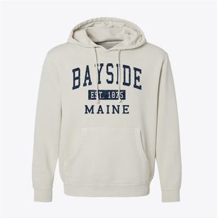 Bayside Maine Classic Established Pigment-Dyed Hoodie