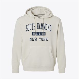 South Hammond New York Classic Established Pigment-Dyed Hoodie