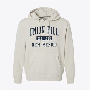 Union Hill New Mexico Classic Established Pigment-Dyed Hoodie