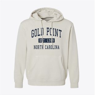 Gold Point North Carolina Classic Established Pigment-Dyed Hoodie
