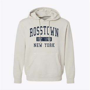 Rosstown New York Classic Established Pigment-Dyed Hoodie