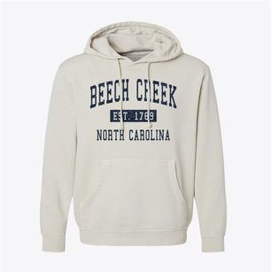 Beech Creek North Carolina Classic Established Pigment-Dyed Hoodie