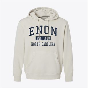 Enon North Carolina Classic Established Pigment-Dyed Hoodie