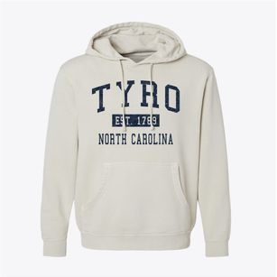 Tyro North Carolina Classic Established Pigment-Dyed Hoodie