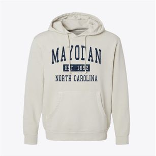Mayodan North Carolina Classic Established Pigment-Dyed Hoodie
