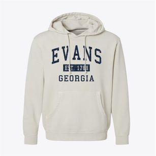 Evans Georgia Classic Established Pigment-Dyed Hoodie