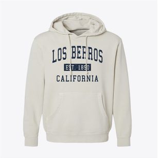 Los Berros California Classic Established Pigment-Dyed Hoodie