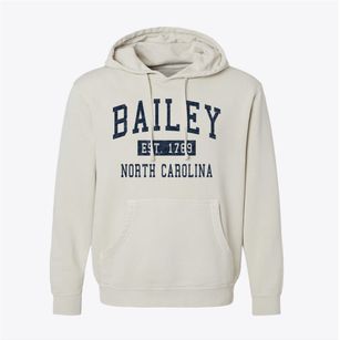 Bailey North Carolina Classic Established Pigment-Dyed Hoodie
