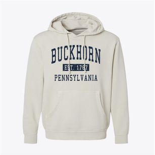Buckhorn Pennsylvania Classic Established Pigment-Dyed Hoodie