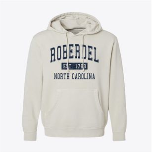Roberdel North Carolina Classic Established Pigment-Dyed Hoodie