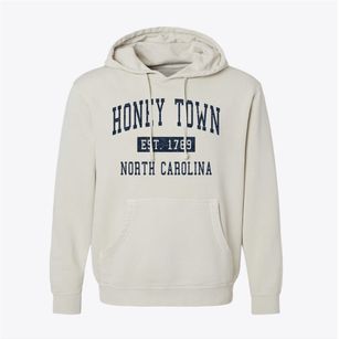 Honey Town North Carolina Classic Established Pigment-Dyed Hoodie
