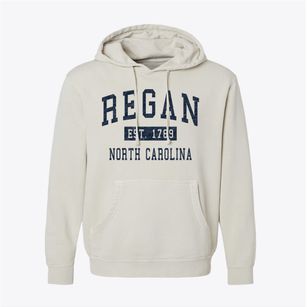 Regan North Carolina Classic Established Pigment-Dyed Hoodie