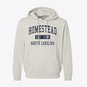 Homestead North Carolina Classic Established Pigment-Dyed Hoodie