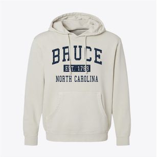 Bruce North Carolina Classic Established Pigment-Dyed Hoodie