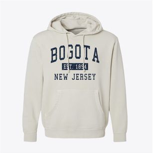 Bogota New Jersey Classic Established Pigment-Dyed Hoodie