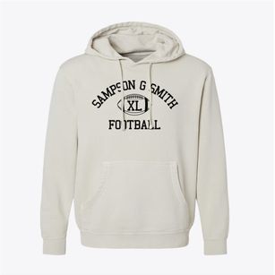 Sampson G Smith School Classic Football Pigment-Dyed Hoodie
