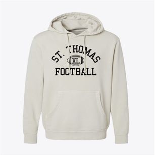Saint Thomas The Apostle School Classic Football Pigment-Dyed Hoodie