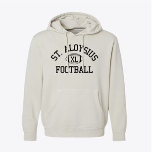Saint Aloysius Gonzaga School Classic Football Pigment-Dyed Hoodie