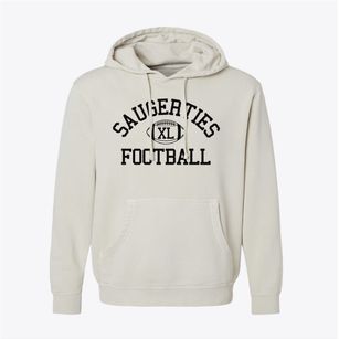 Saugerties High School Classic Football Pigment-Dyed Hoodie