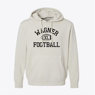Wagner High School Classic Football Pigment-Dyed Hoodie