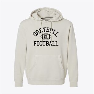 Greybull Classic Football Pigment-Dyed Hoodie