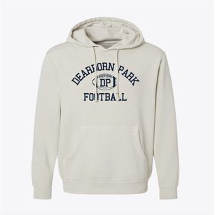 Dearborn Park School Classic Football Pigment-Dyed Hoodie