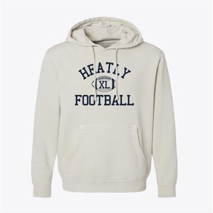 Heatly School Classic Football Pigment-Dyed Hoodie