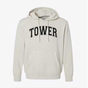 Tower Christian Academy Varsity Arch Pigment-Dyed Hoodie
