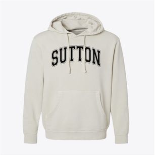 Sutton Elementary School Varsity Arch Pigment-Dyed Hoodie