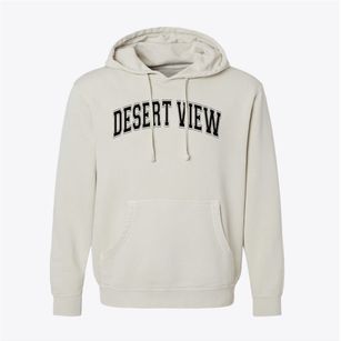 Desert View Middle School Varsity Arch Pigment-Dyed Hoodie
