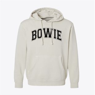 Bowie High School Varsity Arch Pigment-Dyed Hoodie