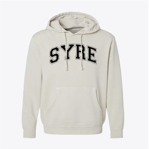 Syre Elementary School Varsity Arch Pigment-Dyed Hoodie
