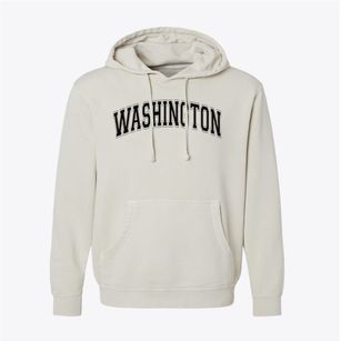 Washington Elementary School Varsity Arch Pigment-Dyed Hoodie