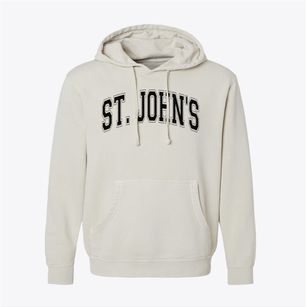 Saint John's Lutheran School Varsity Arch Pigment-Dyed Hoodie