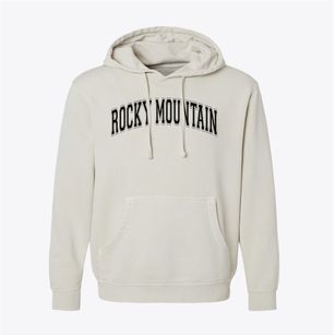 Rocky Mountain High School Varsity Arch Pigment-Dyed Hoodie