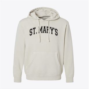 Saint Mary's School Varsity Arch Pigment-Dyed Hoodie