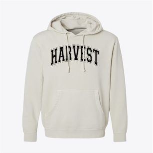 Harvest Christian School Varsity Arch Pigment-Dyed Hoodie