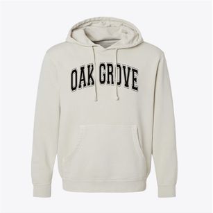 Oak Grove High School Varsity Arch Pigment-Dyed Hoodie