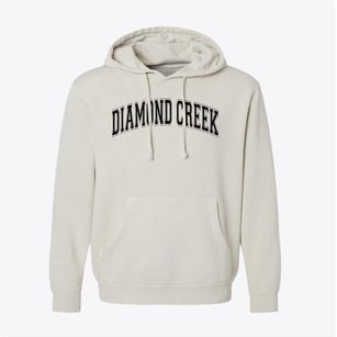 Diamond Creek Elementary School Varsity Arch Pigment-Dyed Hoodie