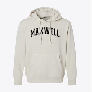 Maxwell Elementary School Varsity Arch Pigment-Dyed Hoodie